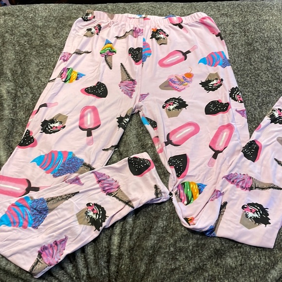 Ice Cream Pattern Leggings XL - Picture 1 of 3